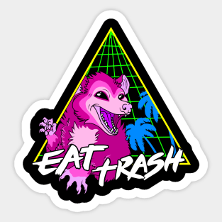 Possum - Eat trash Sticker